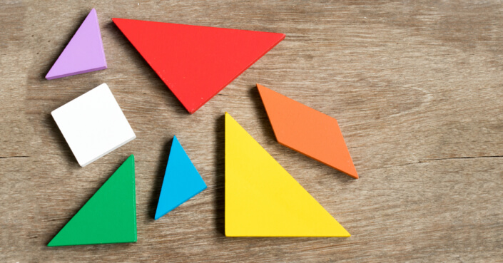 Tangram im Geometrieunterricht – inkl. Vorlagen zum Ausdrucken BACKWINKEL-Blog – Beitrag zum Thema Tangram