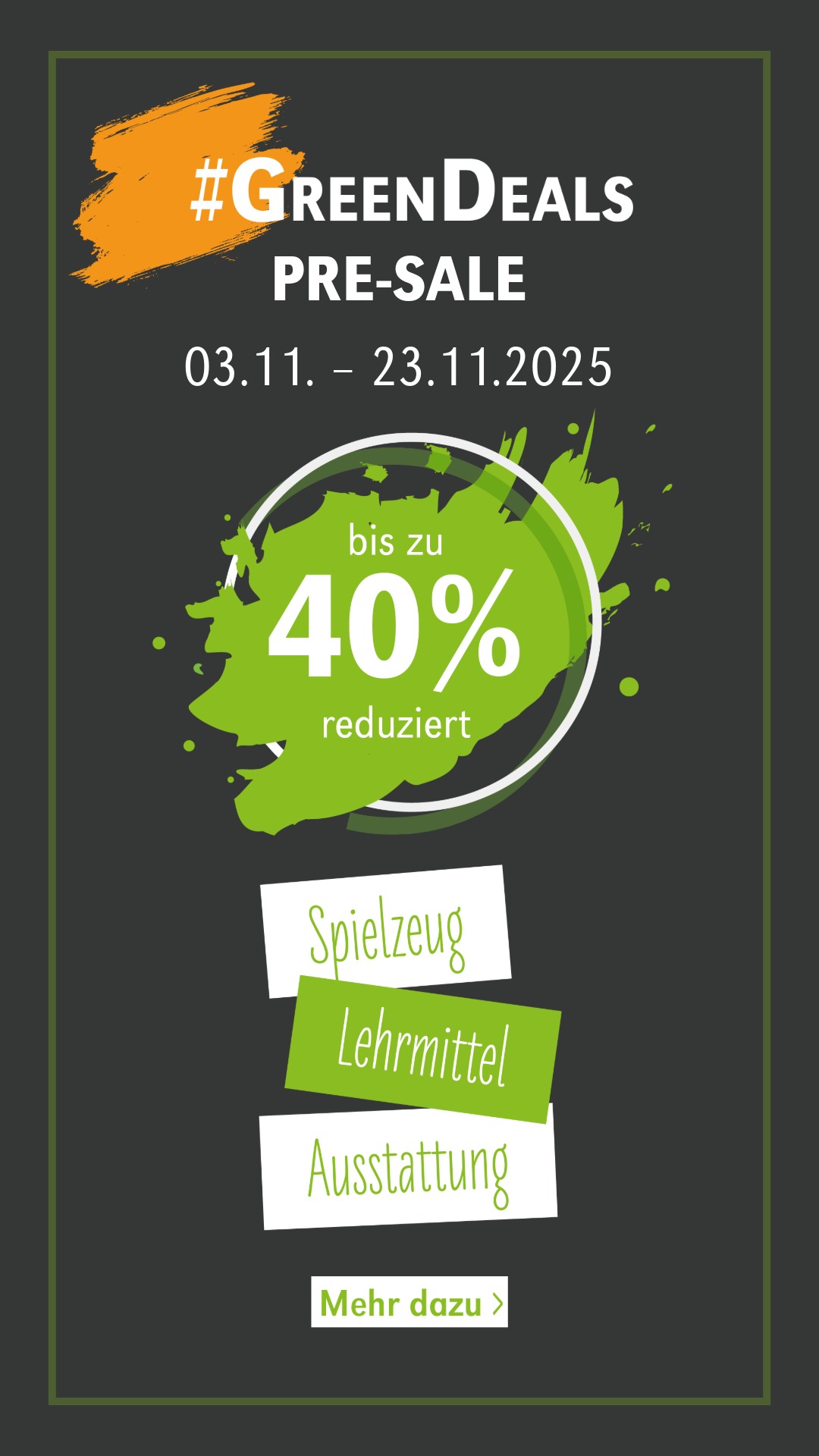 Green Deals by BACKWINKEL